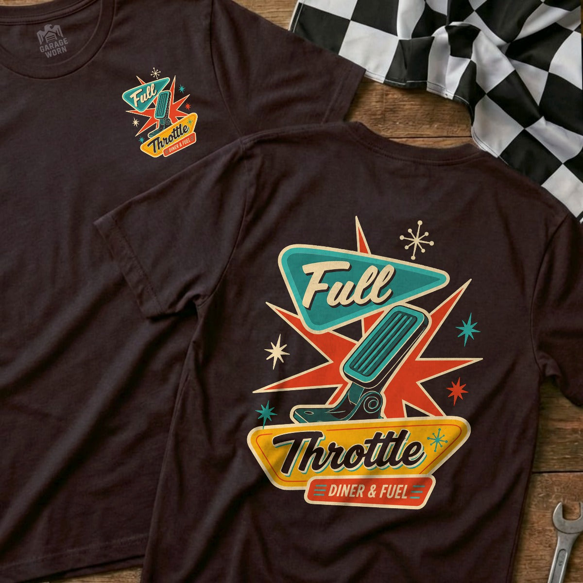 Choc Brown | Front & Back