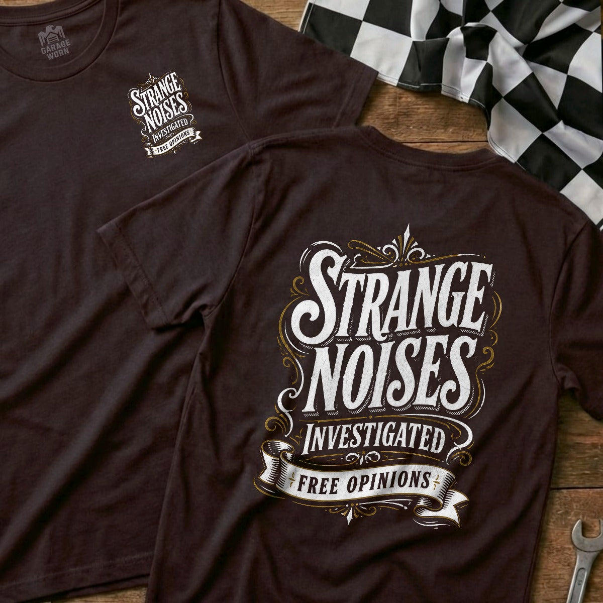 Choc Brown | Front & Back