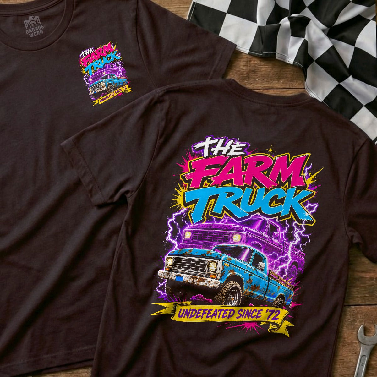 Choc Brown | Front & Back