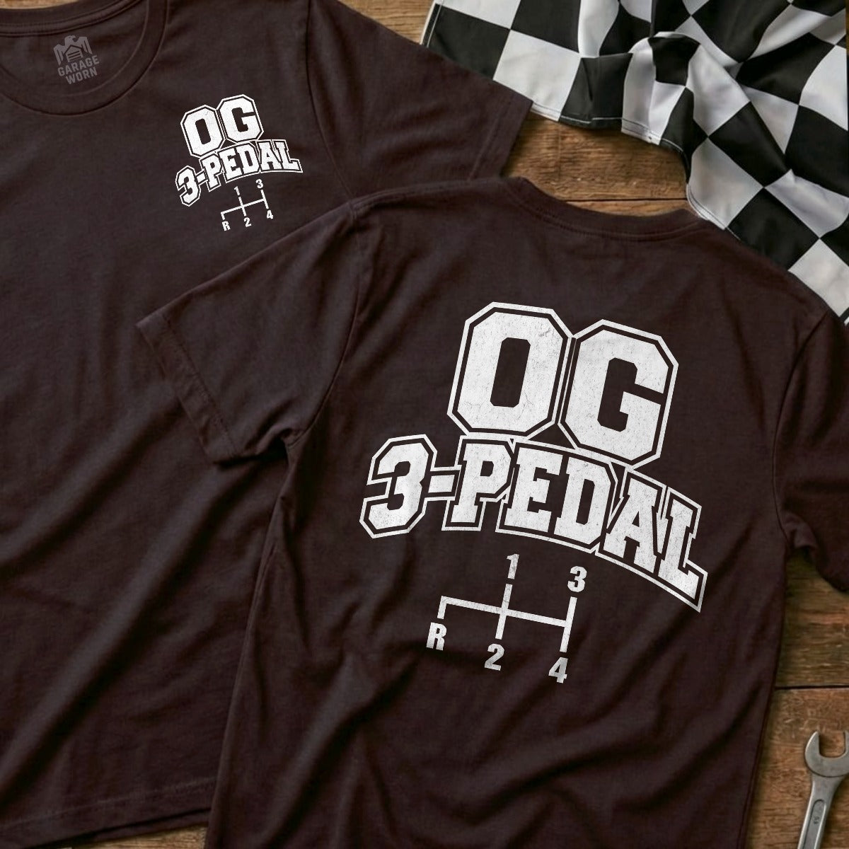Choc Brown | Front & Back