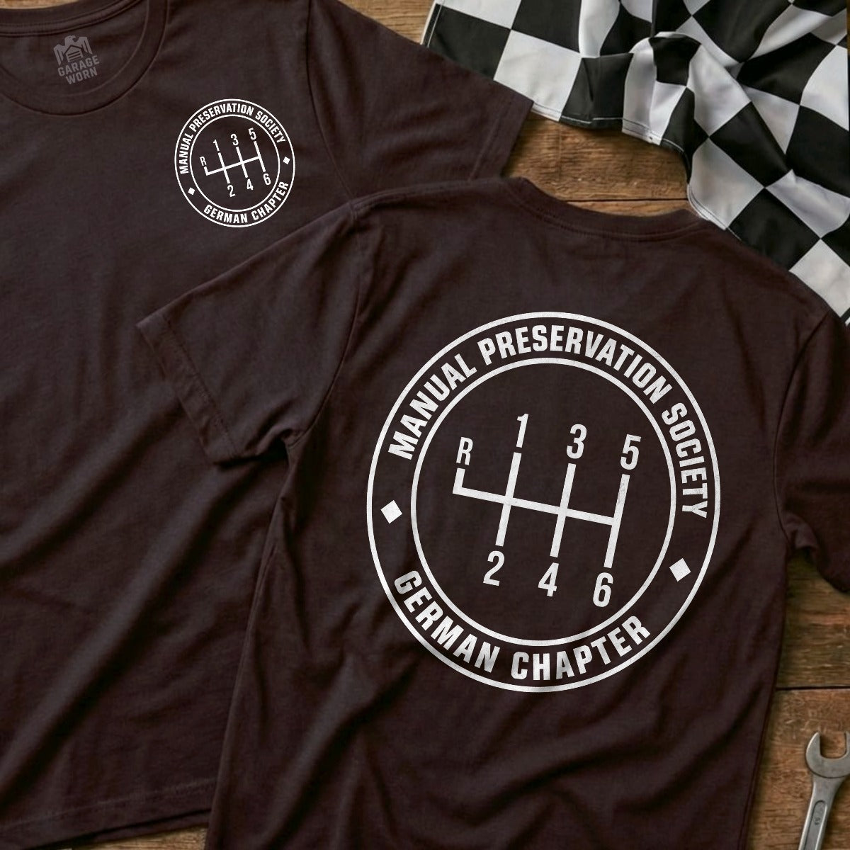 Choc Brown | Front & Back