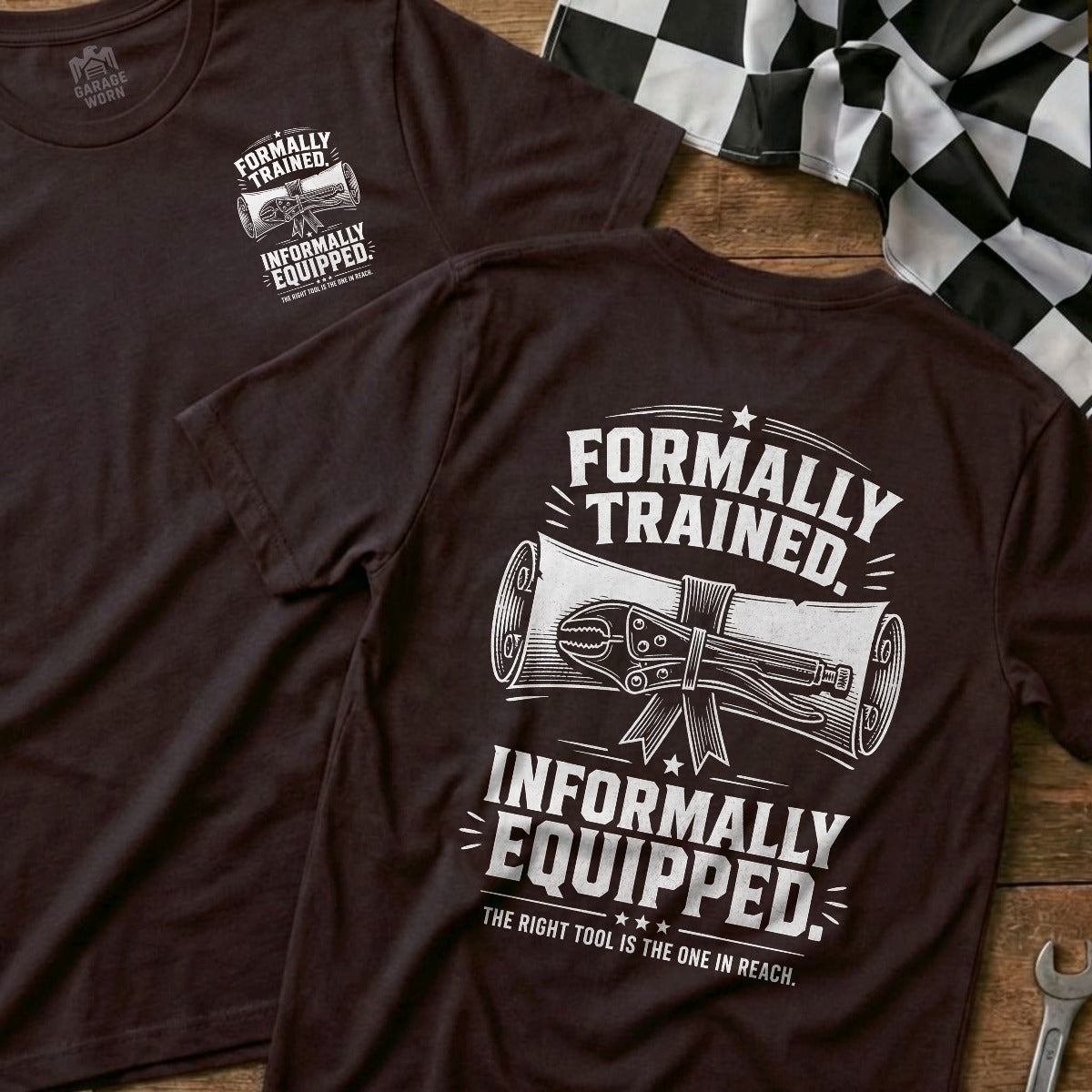 Choc Brown | Front & Back