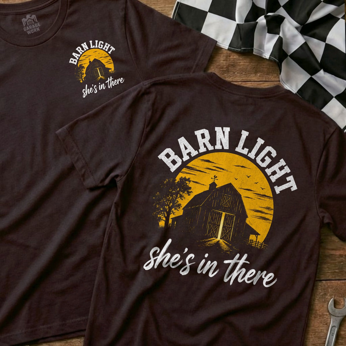 Choc Brown | Front & Back