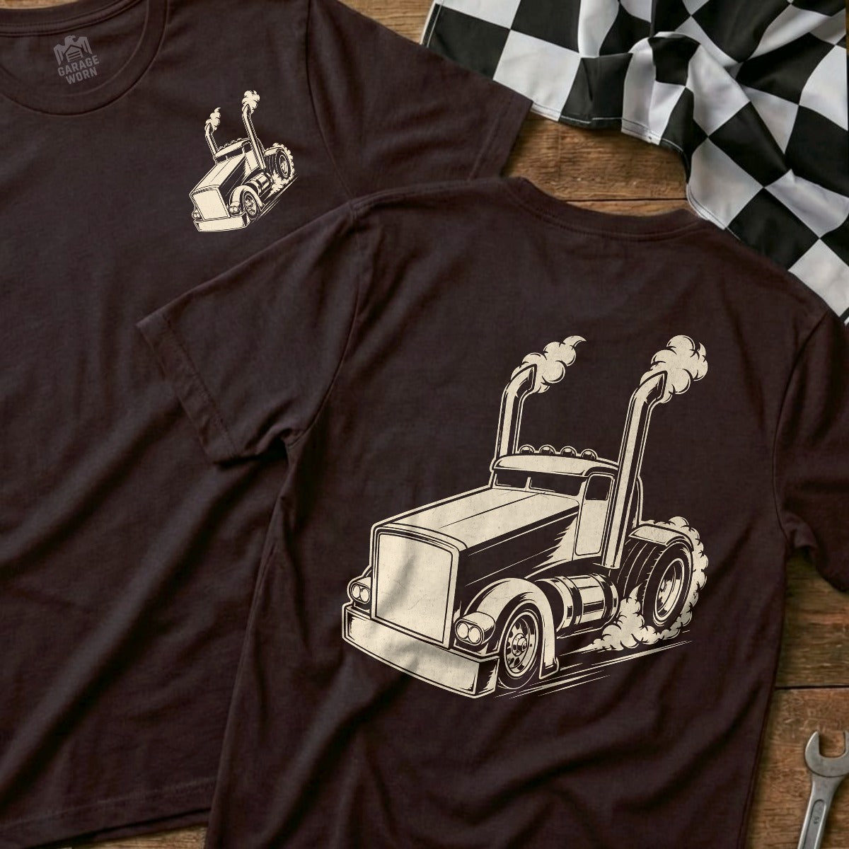 Choc Brown | Front & Back
