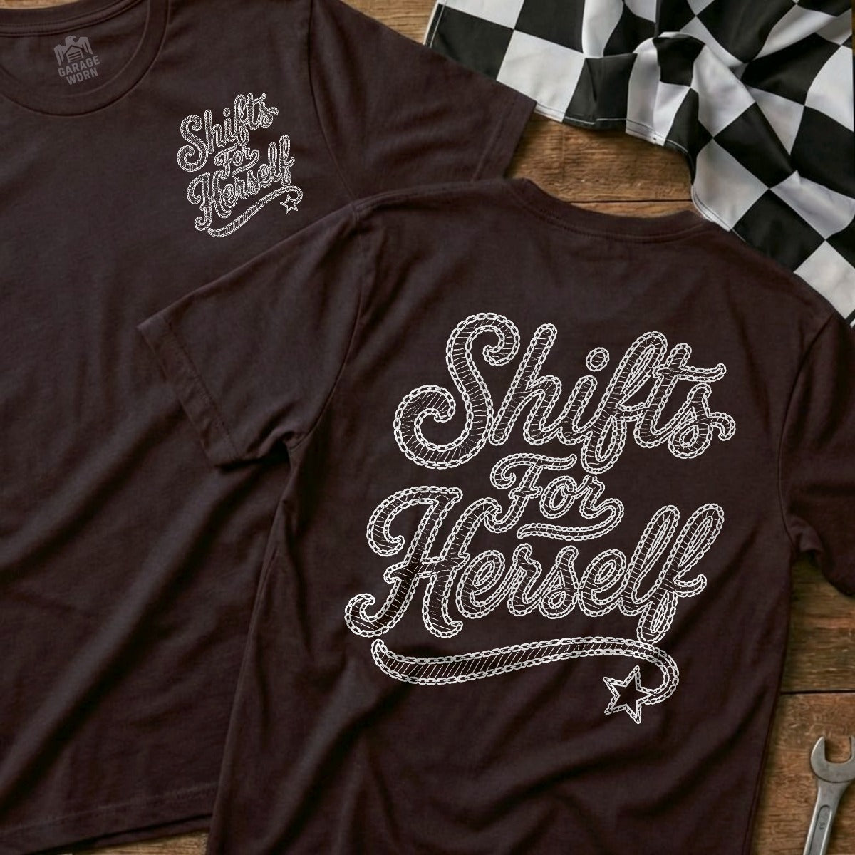 Choc Brown | Front & Back