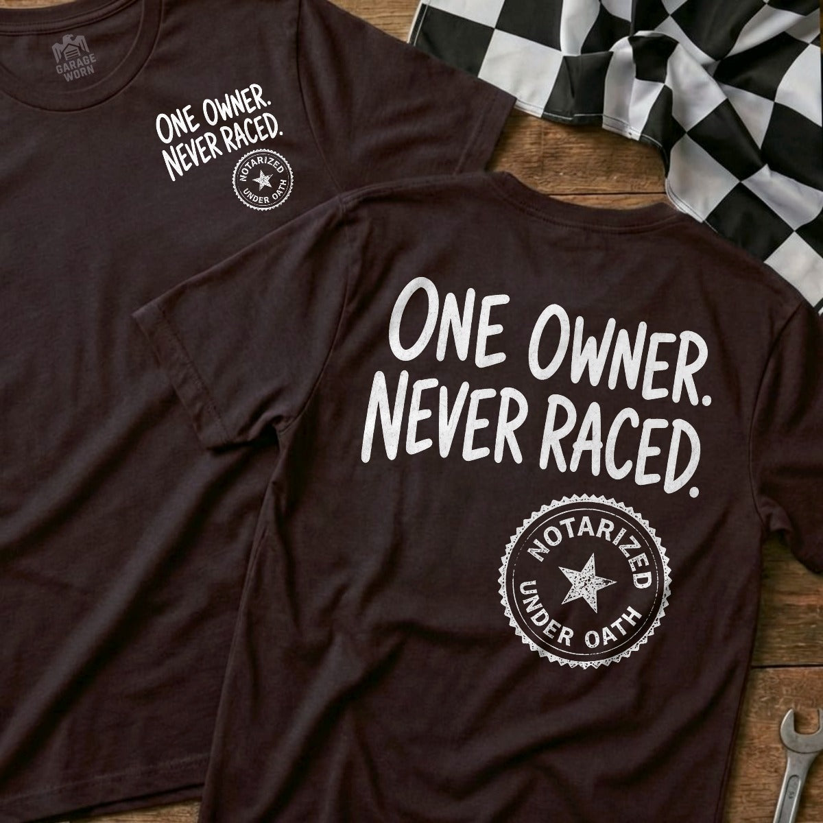 Choc Brown | Front & Back