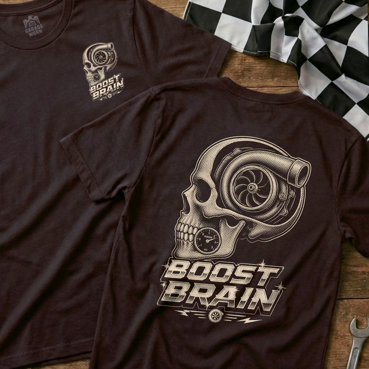 Choc Brown | Front & Back