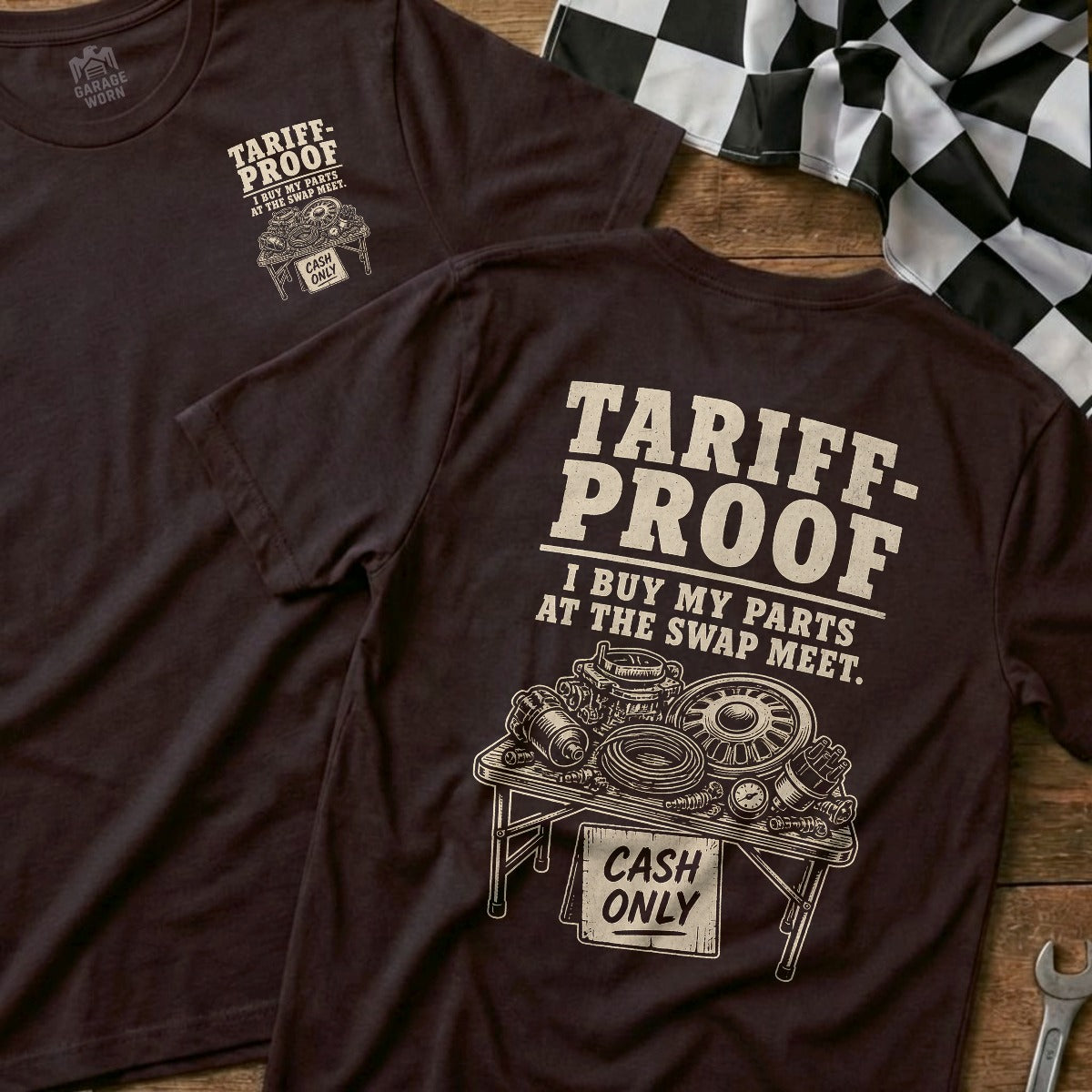 Choc Brown | Front & Back