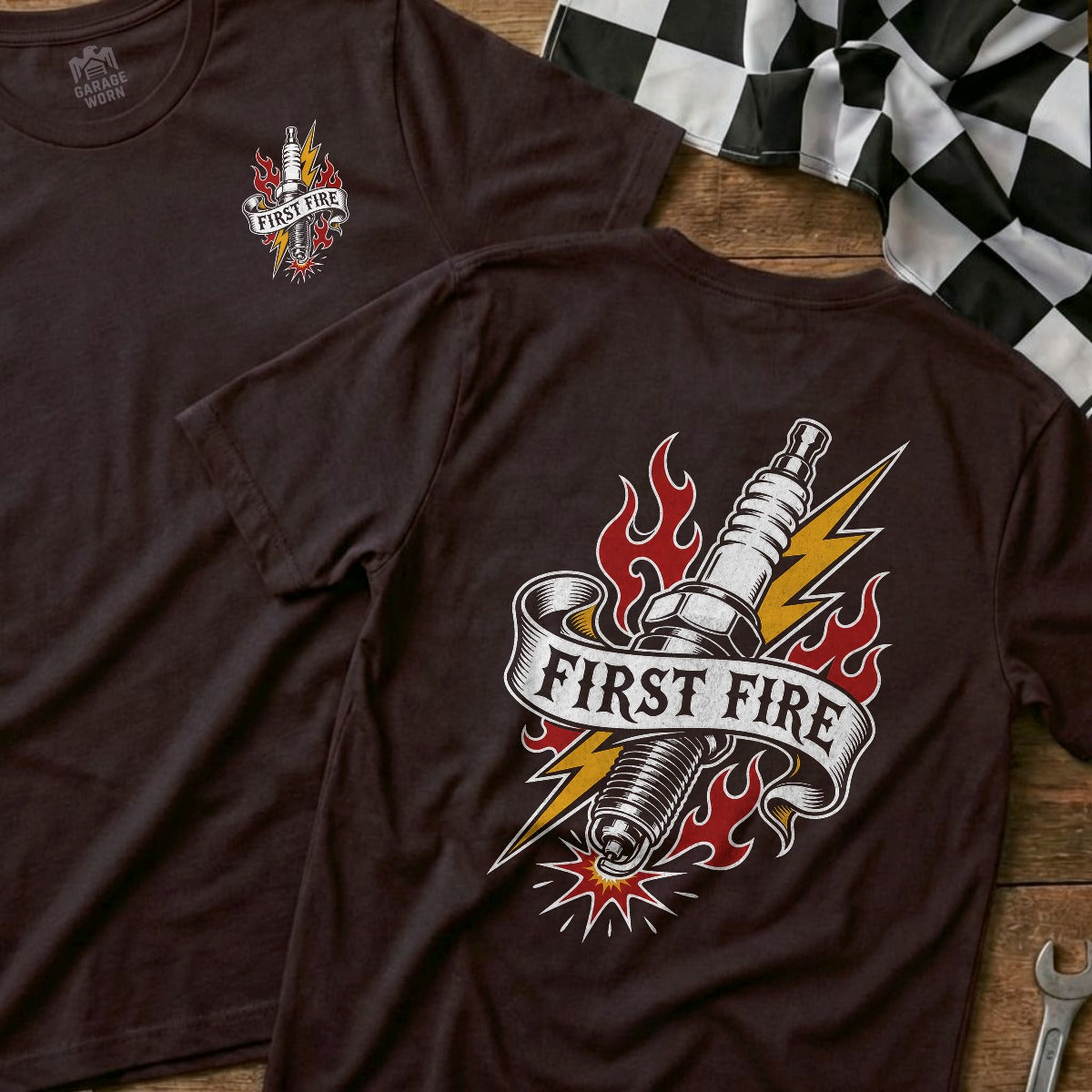 Choc Brown | Front & Back