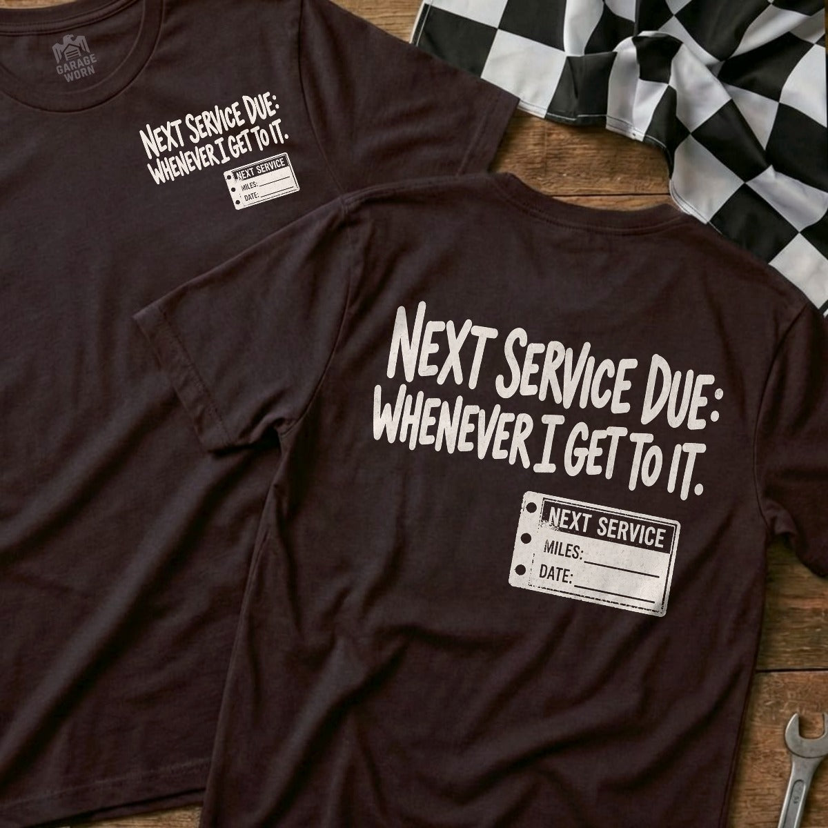 Choc Brown | Front & Back