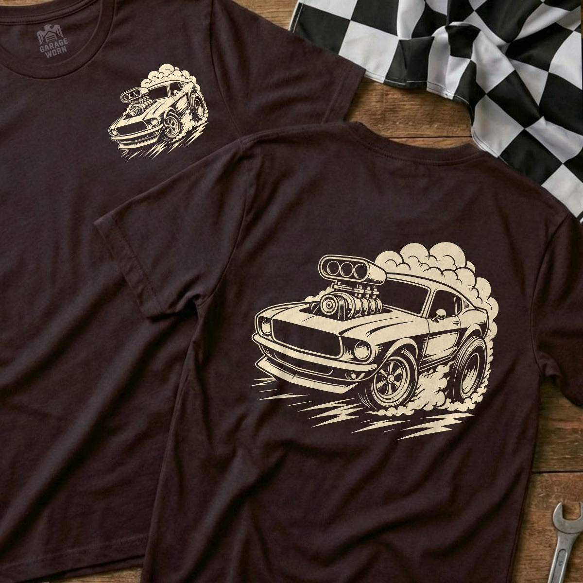 Choc Brown | Front & Back