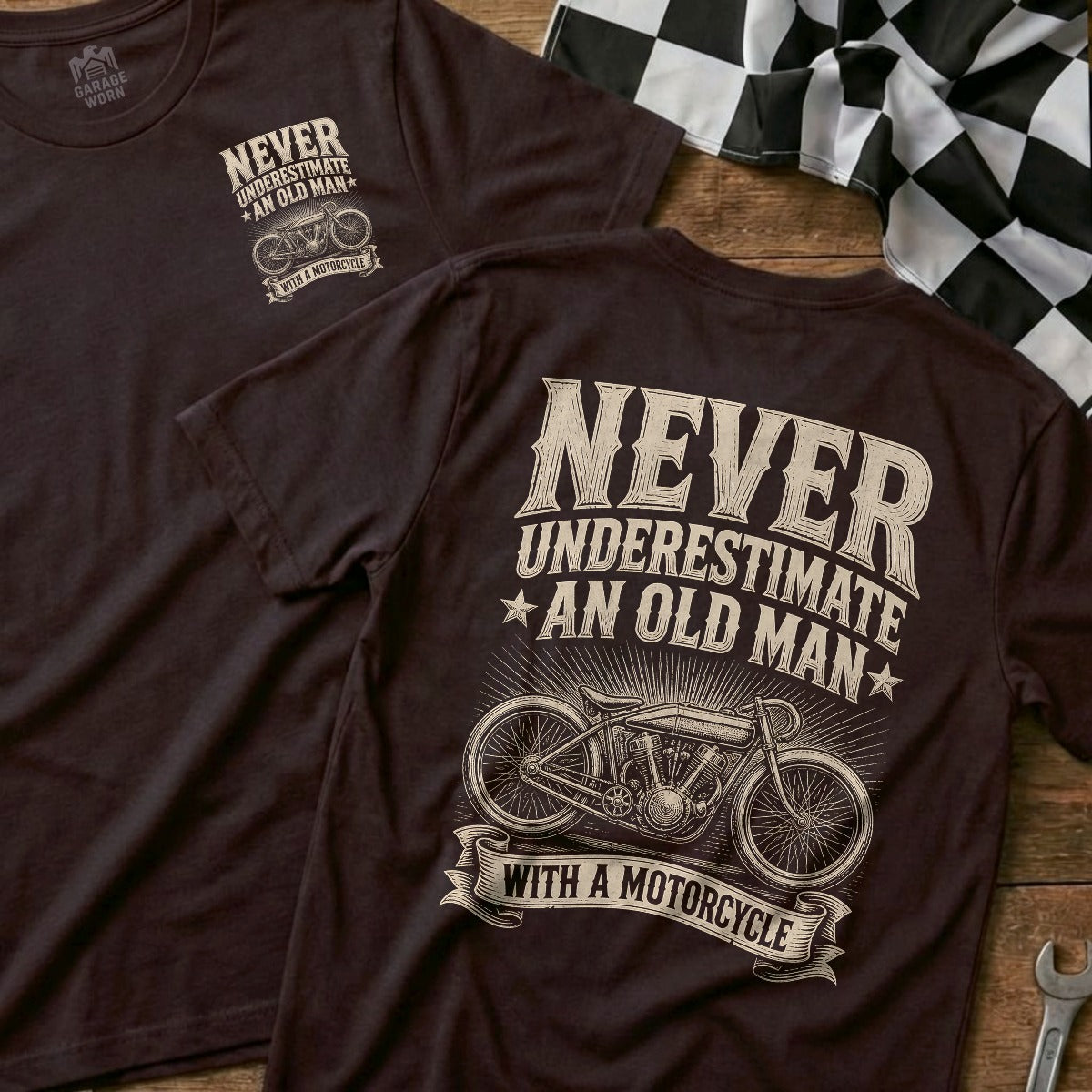 Choc Brown | Front & Back