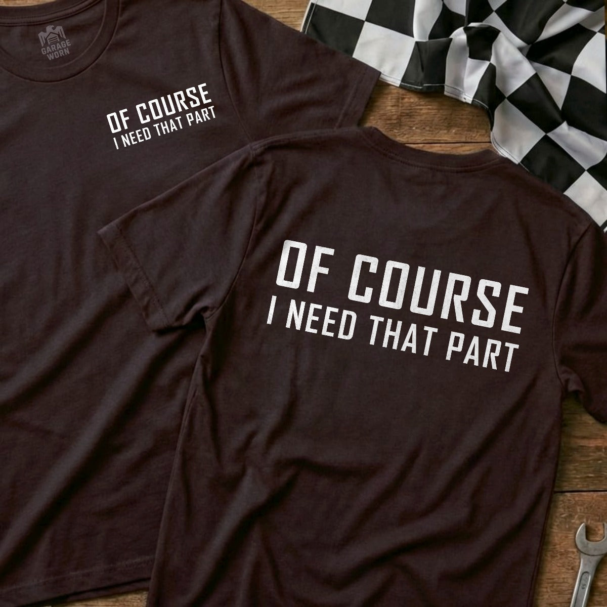 Choc Brown | Front & Back