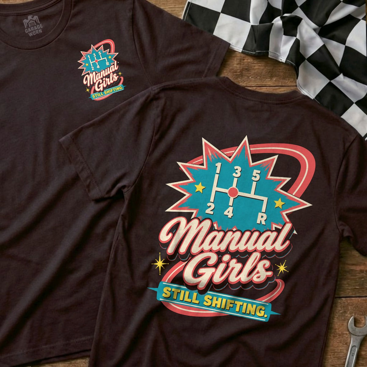Choc Brown | Front & Back