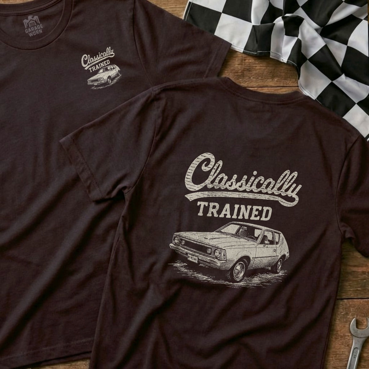 Choc Brown | Front & Back