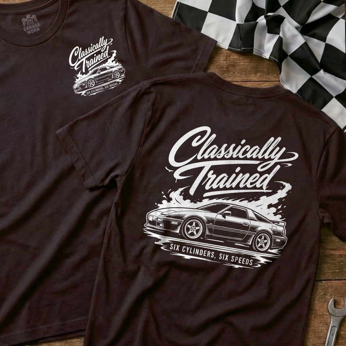 Choc Brown | Front & Back