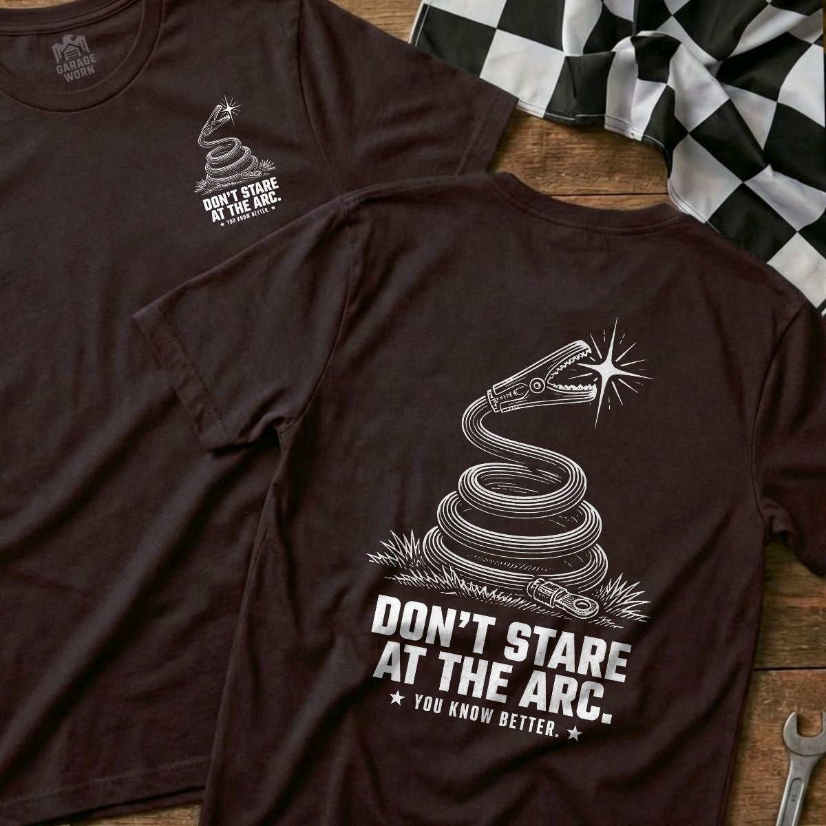 Choc Brown | Front & Back