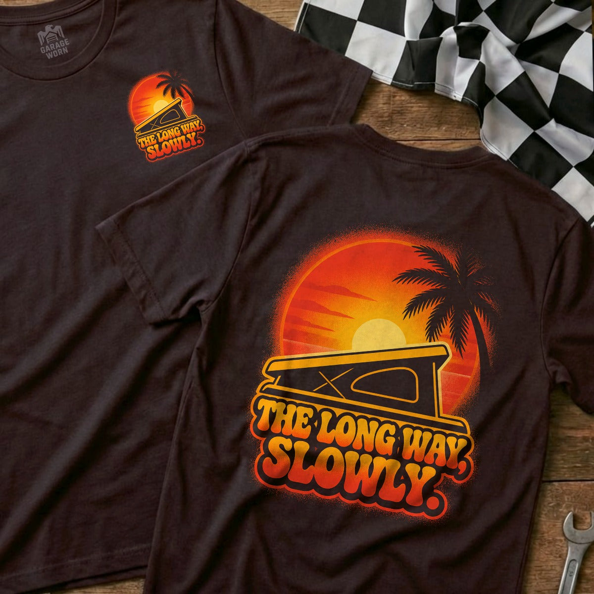 Choc Brown | Front & Back