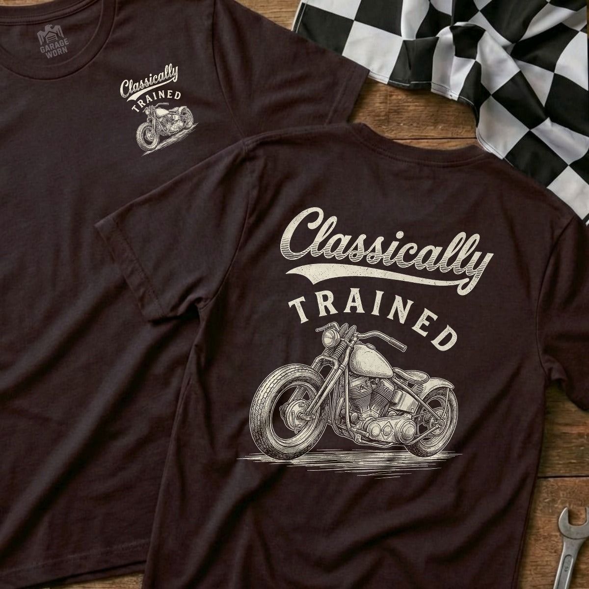 Choc Brown | Front & Back