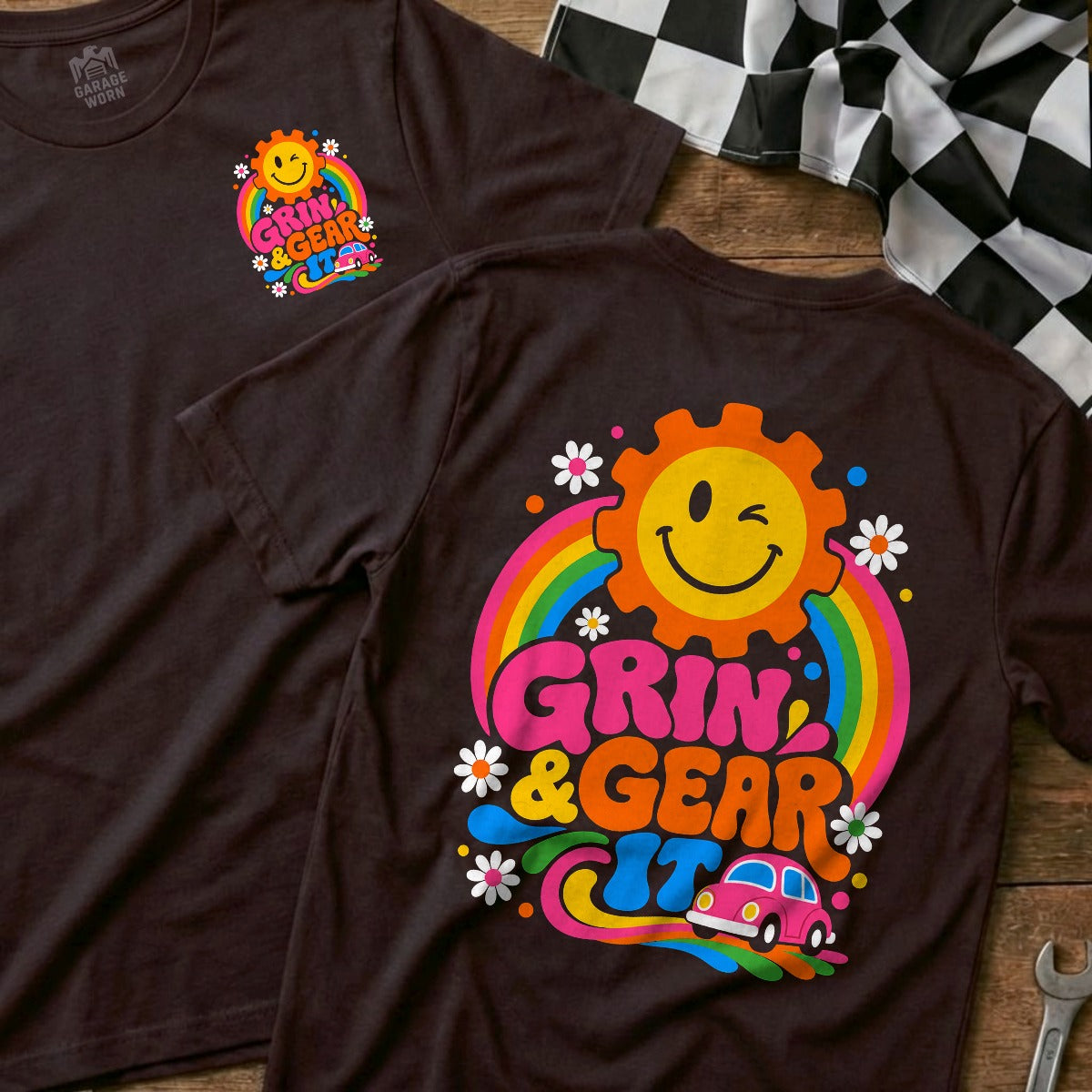 Choc Brown | Front & Back