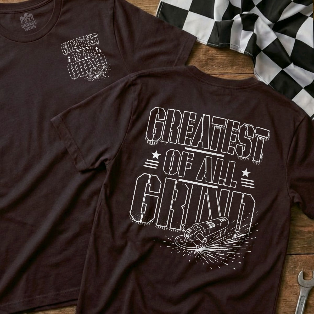 Choc Brown | Front & Back