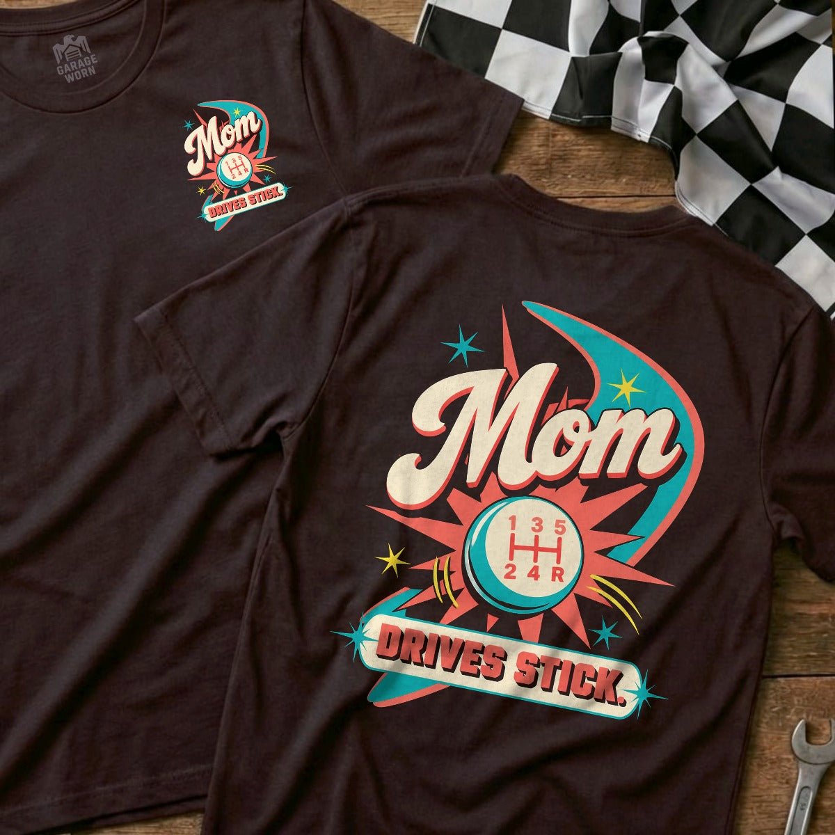 Choc Brown | Front & Back