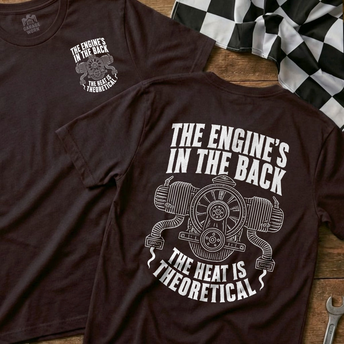 Choc Brown | Front & Back