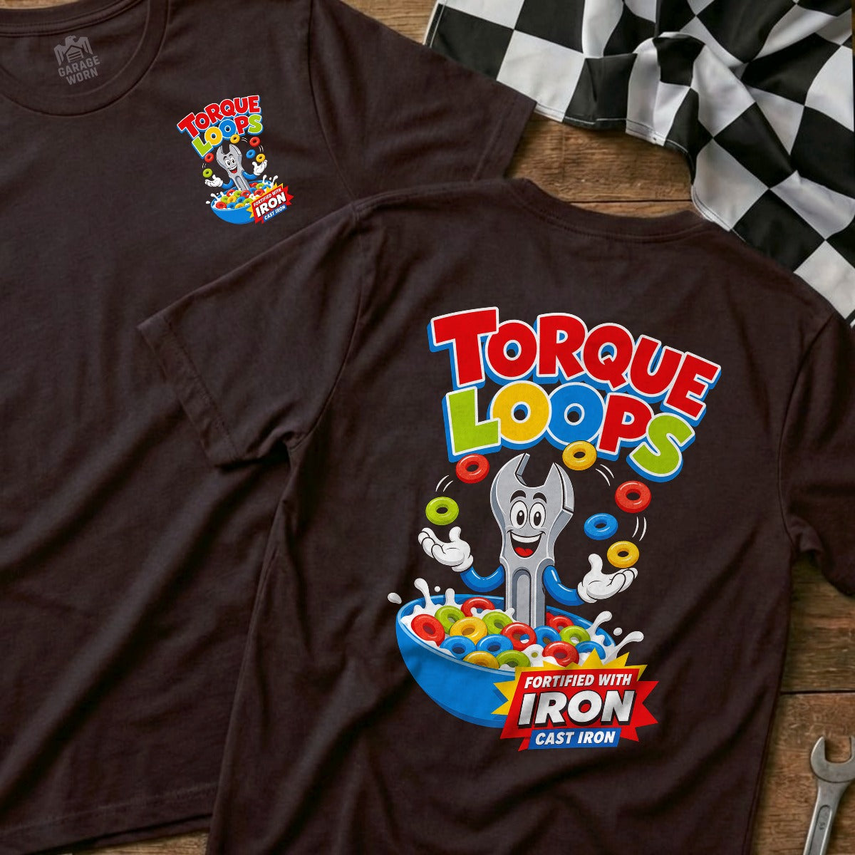 Choc Brown | Front & Back