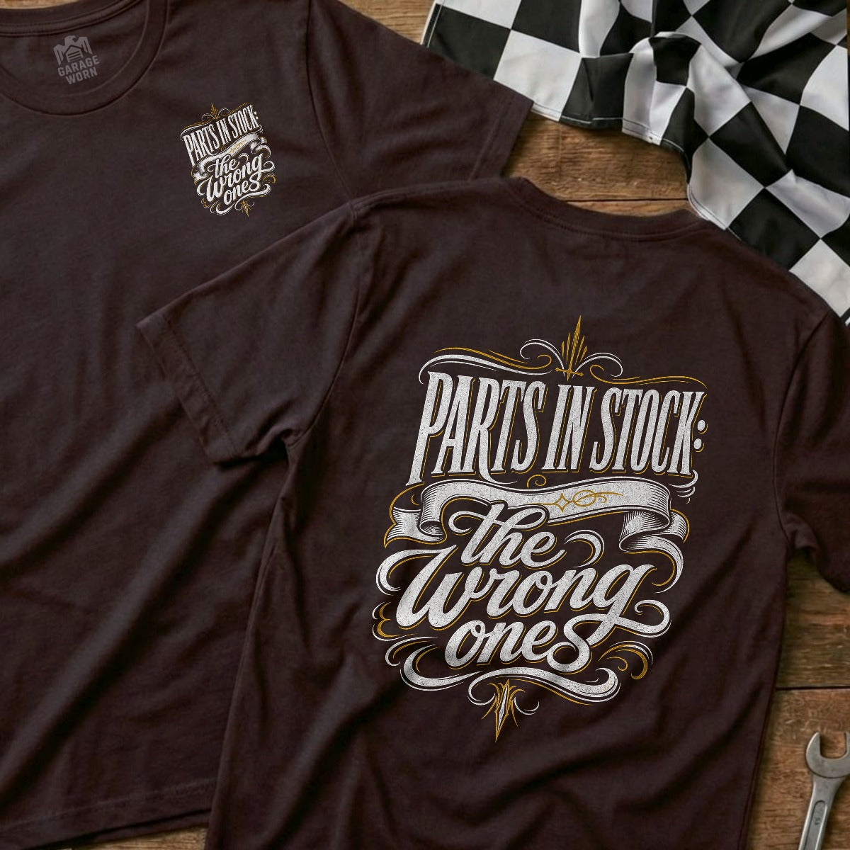 Choc Brown | Front & Back