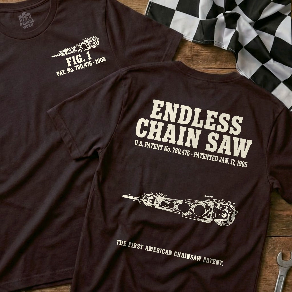 Choc Brown | Front & Back