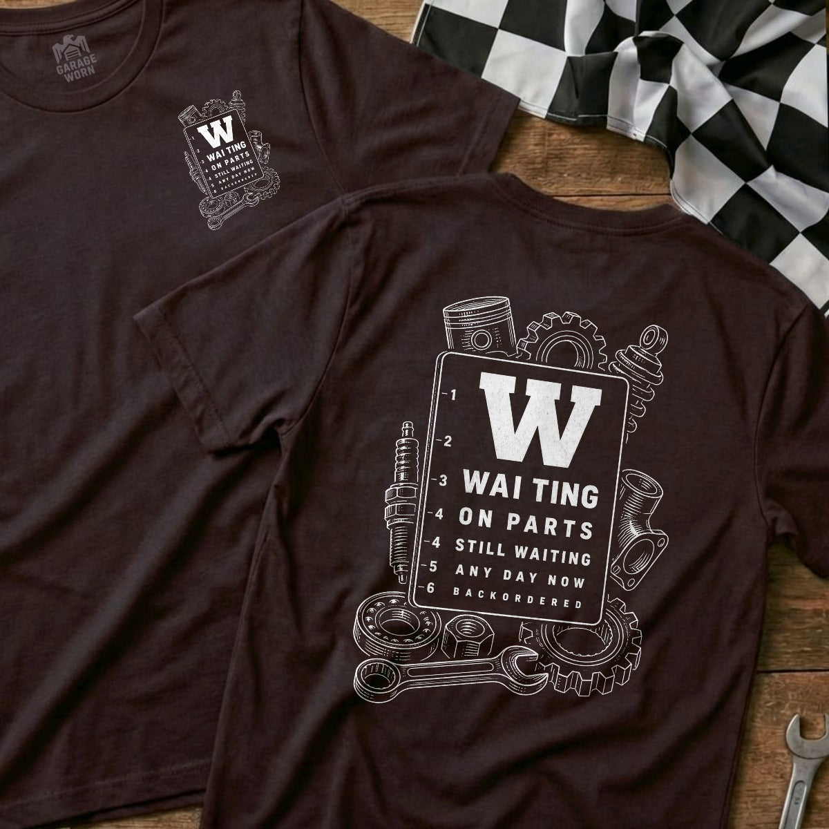 Choc Brown | Front & Back