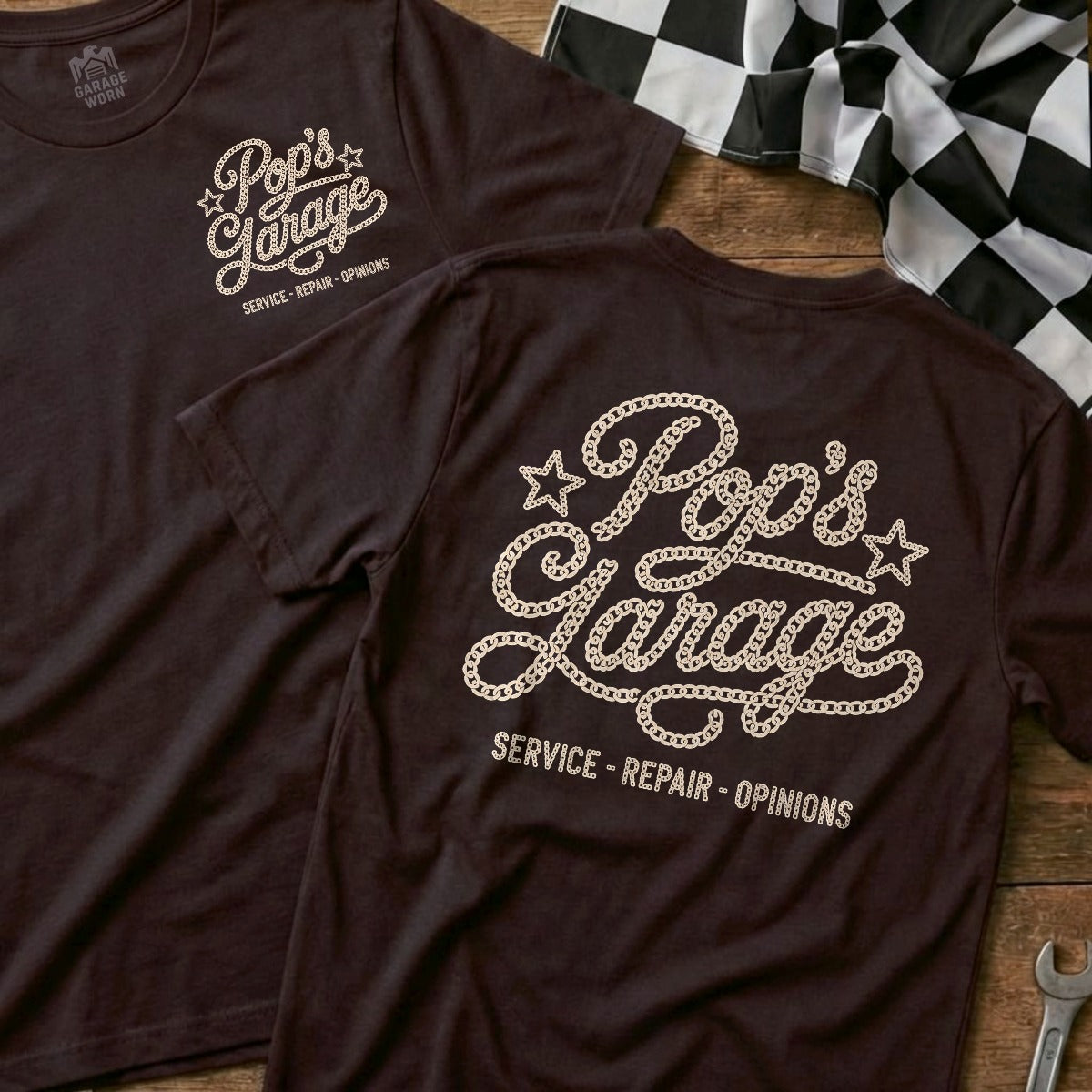 Choc Brown | Front & Back