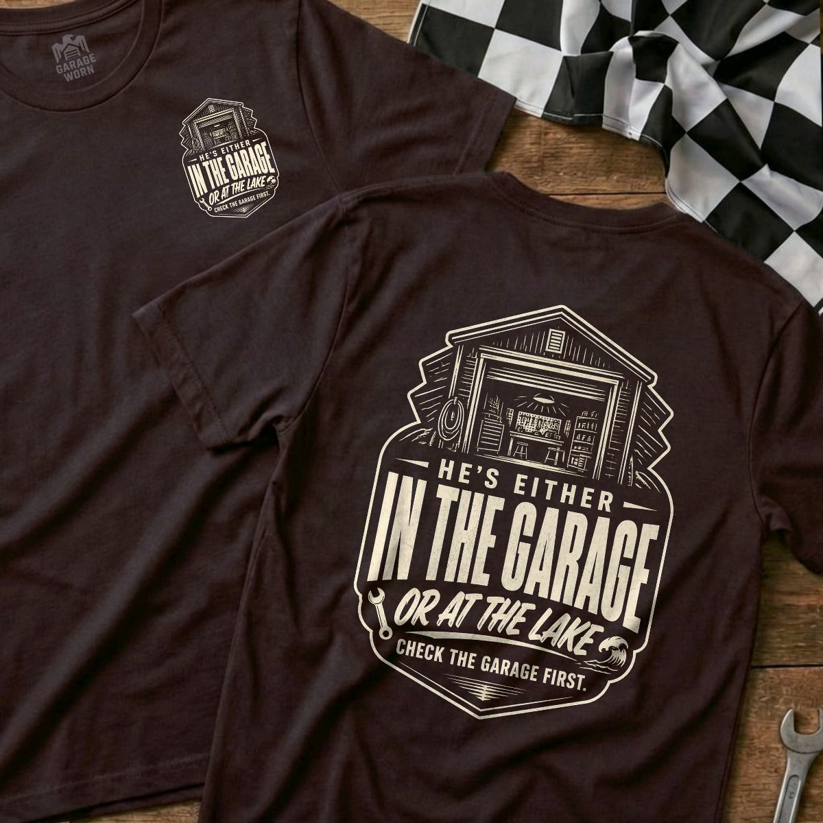 Choc Brown | Front & Back