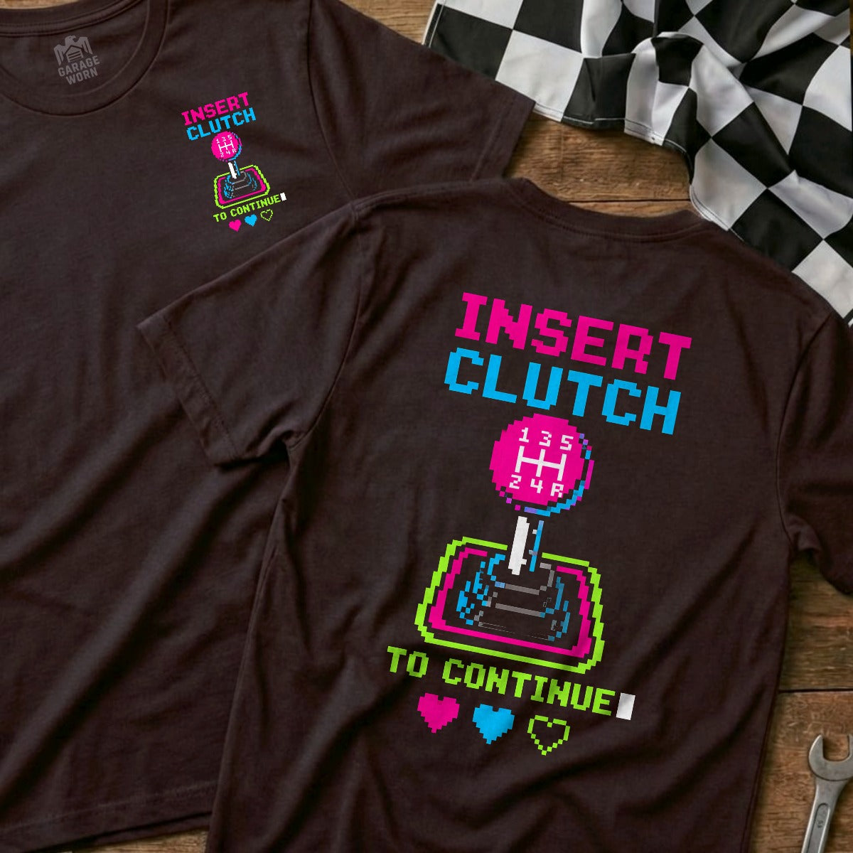 Choc Brown | Front & Back