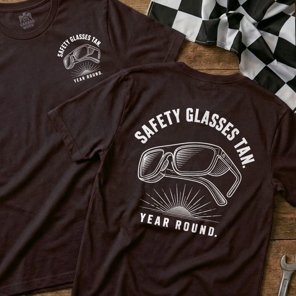 Choc Brown | Front & Back