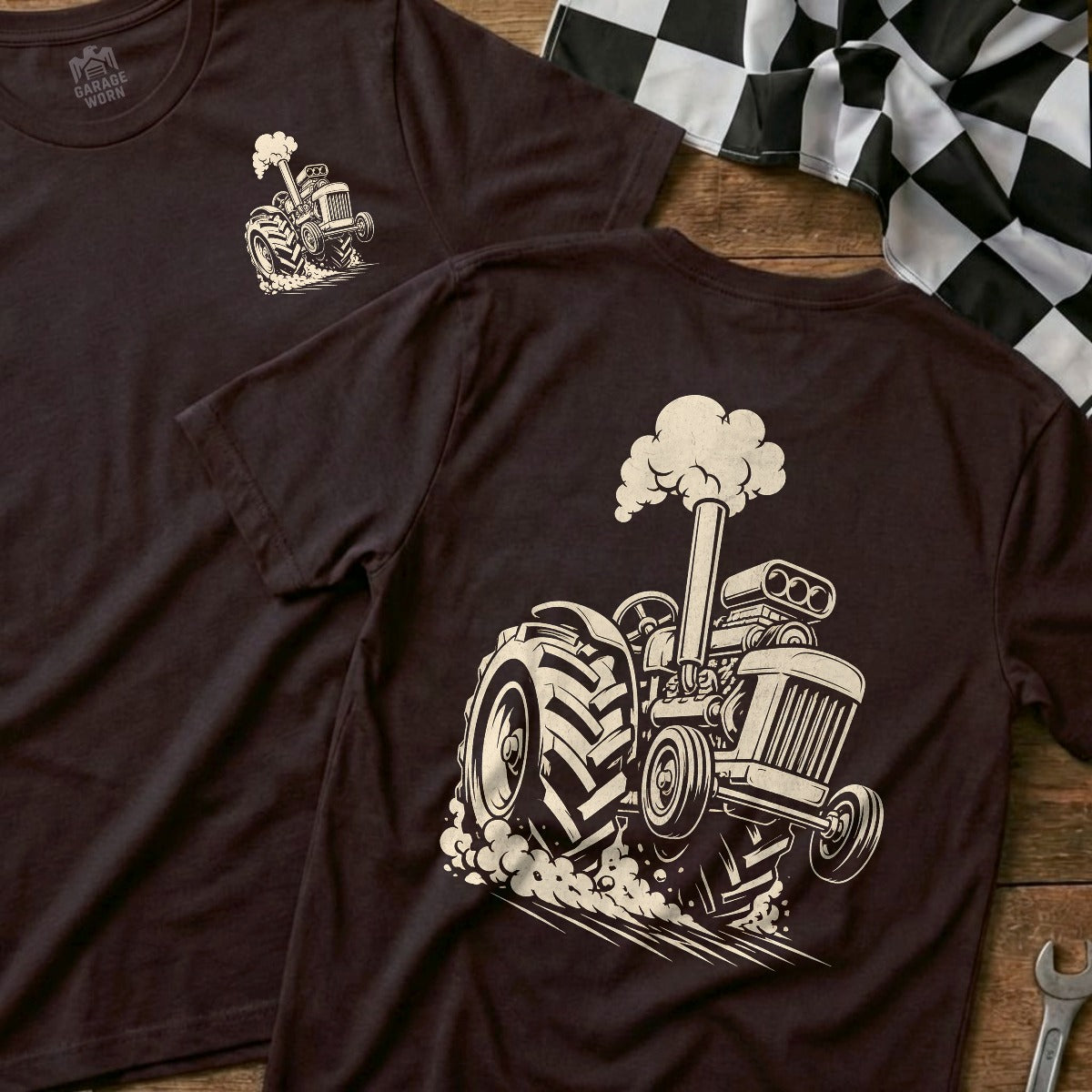 Choc Brown | Front & Back