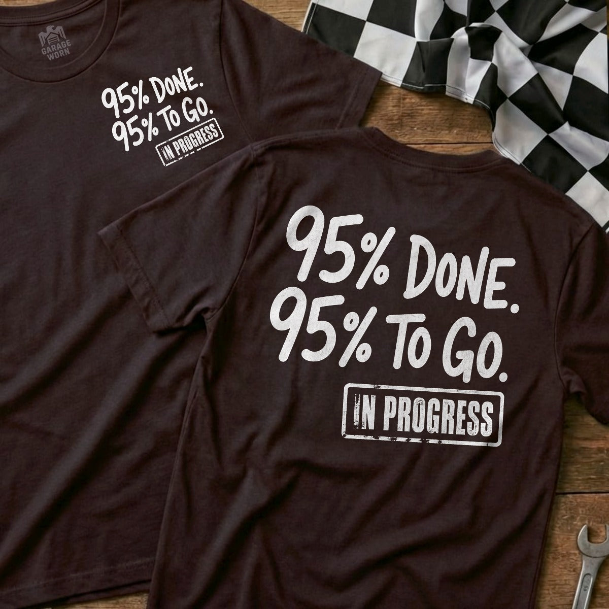 Choc Brown | Front & Back