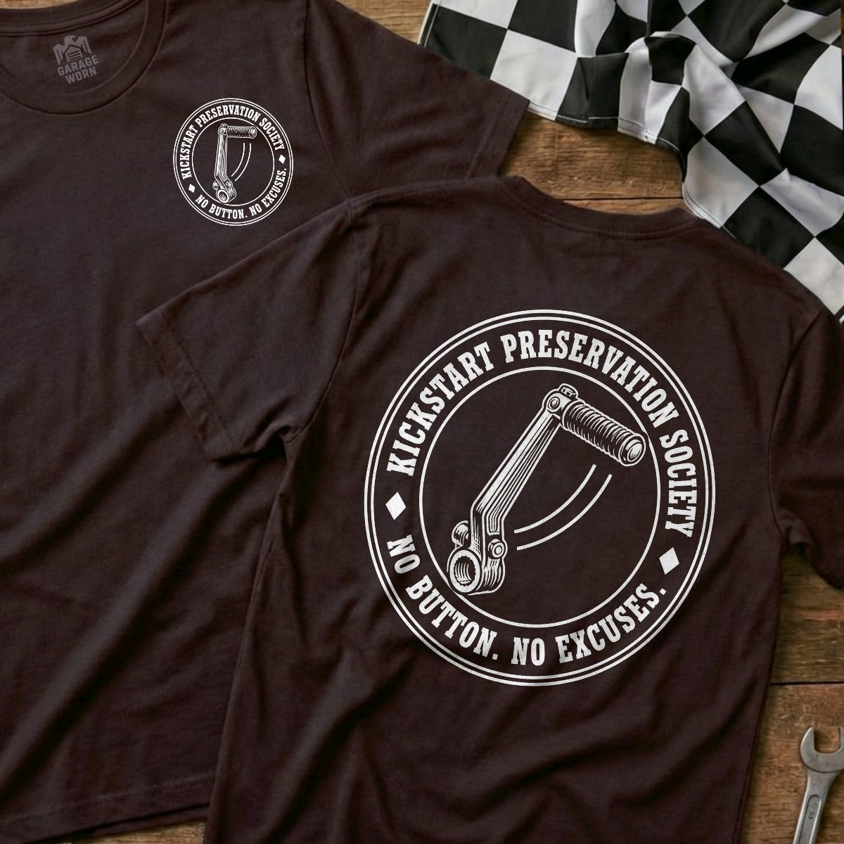 Choc Brown | Front & Back