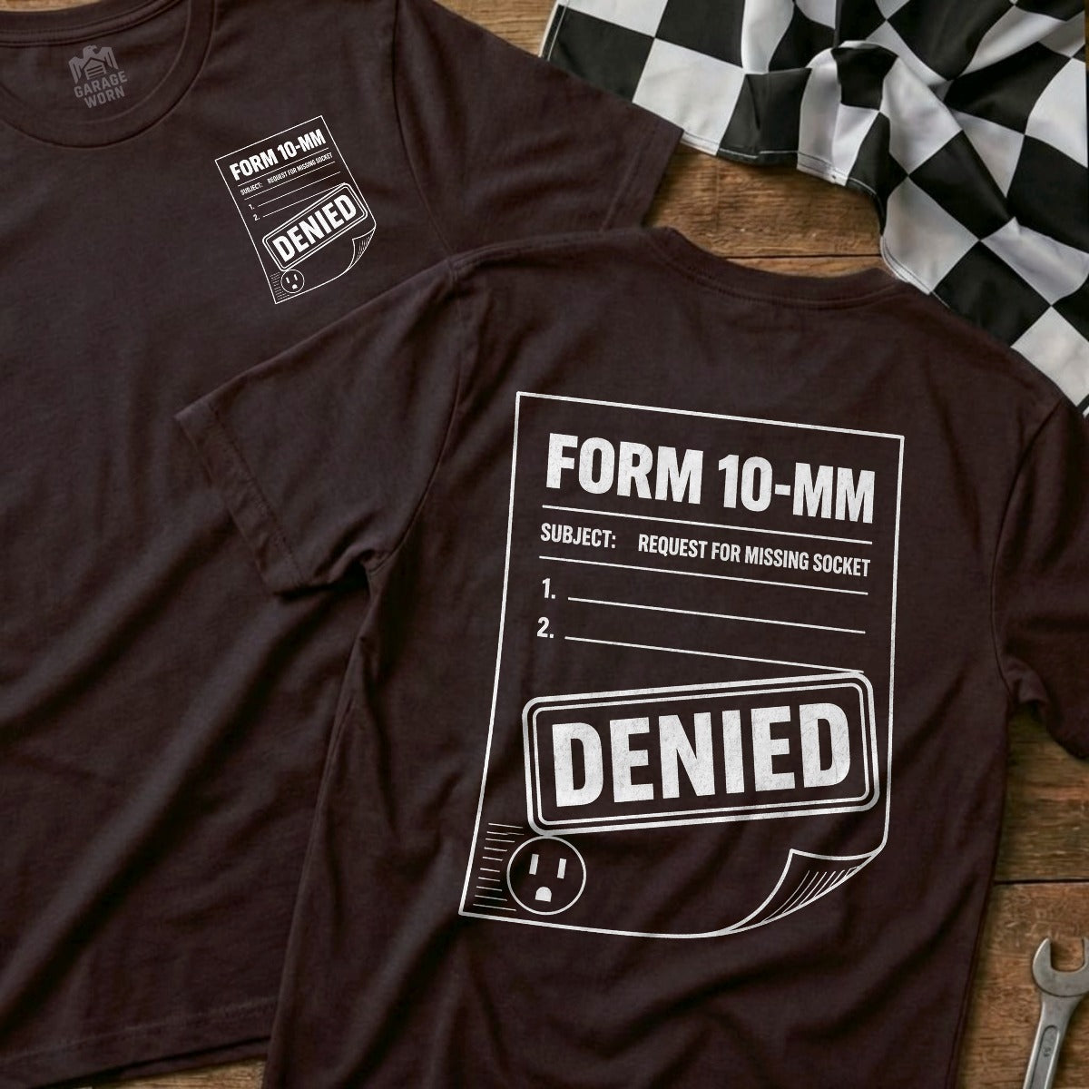 Choc Brown | Front & Back