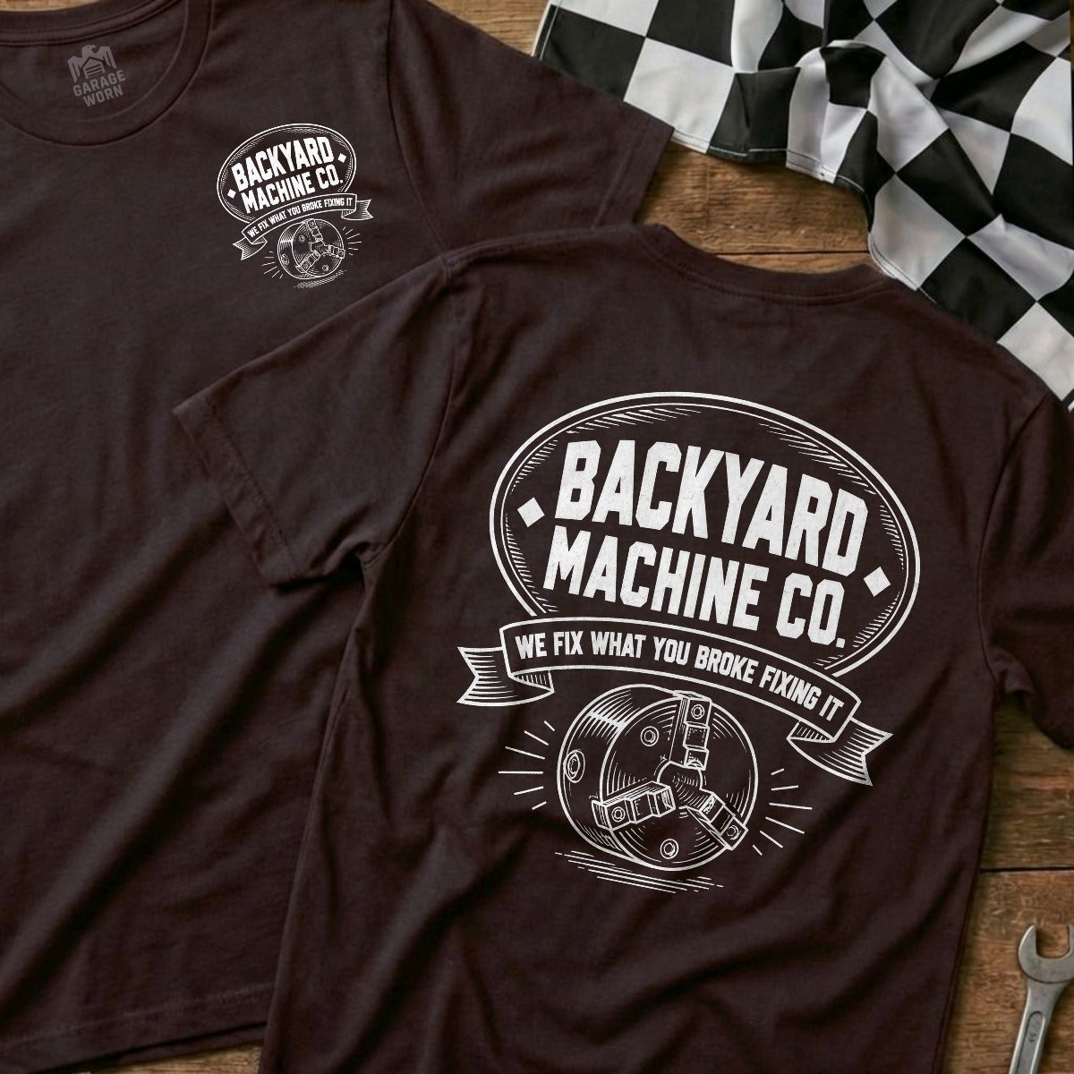 Choc Brown | Front & Back