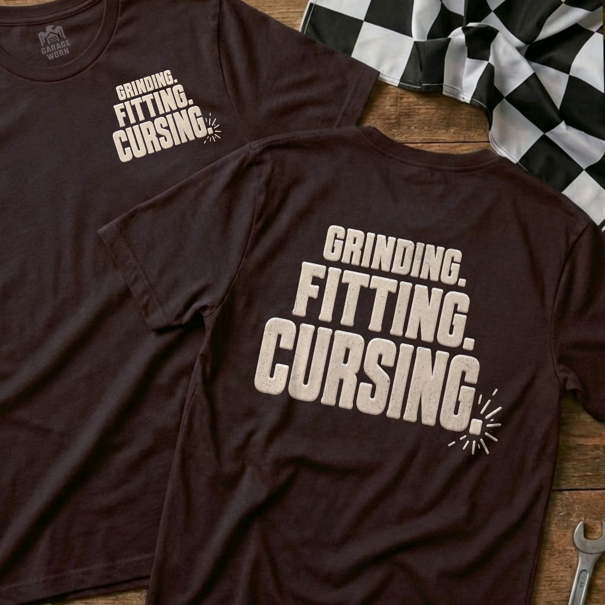 Choc Brown | Front & Back