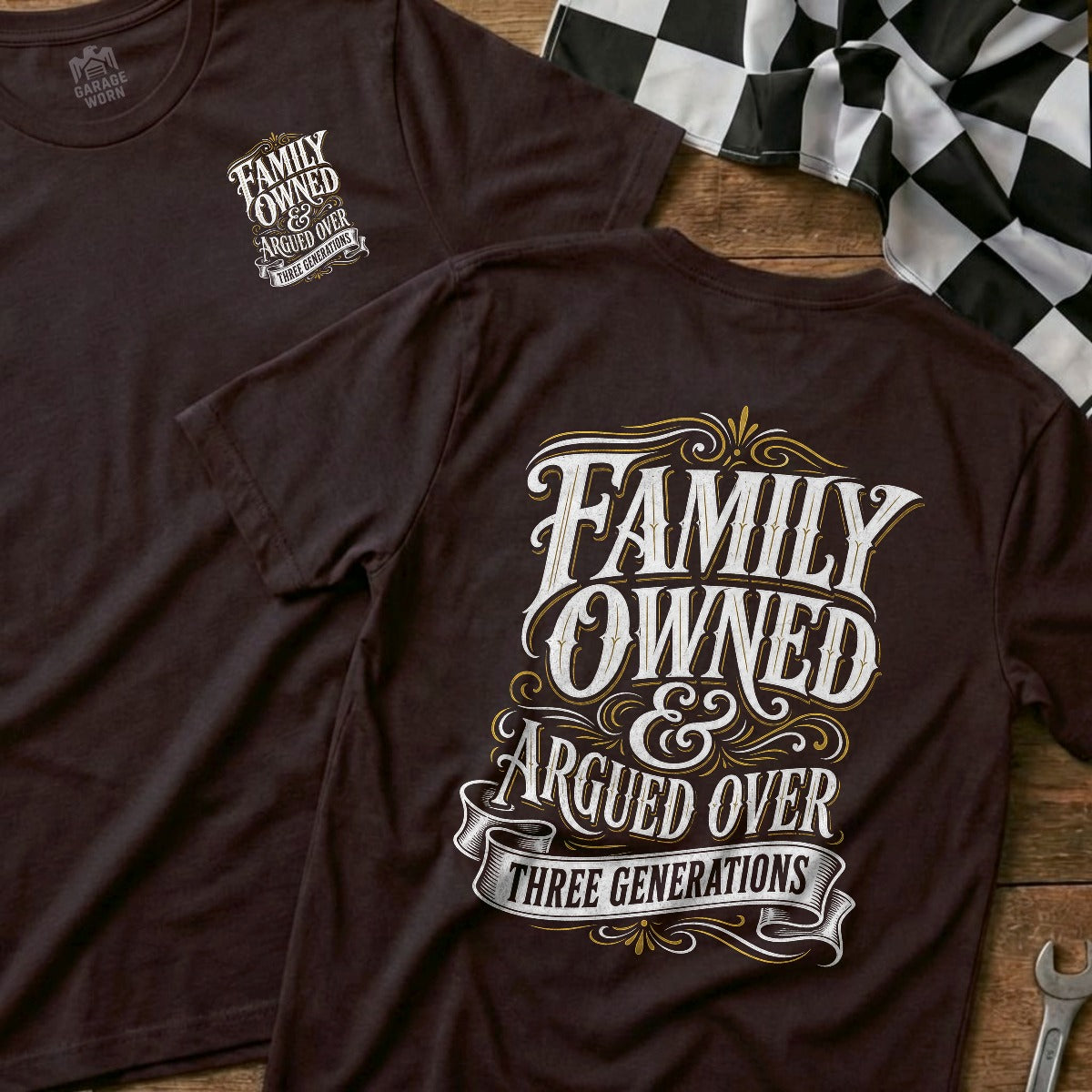 Choc Brown | Front & Back