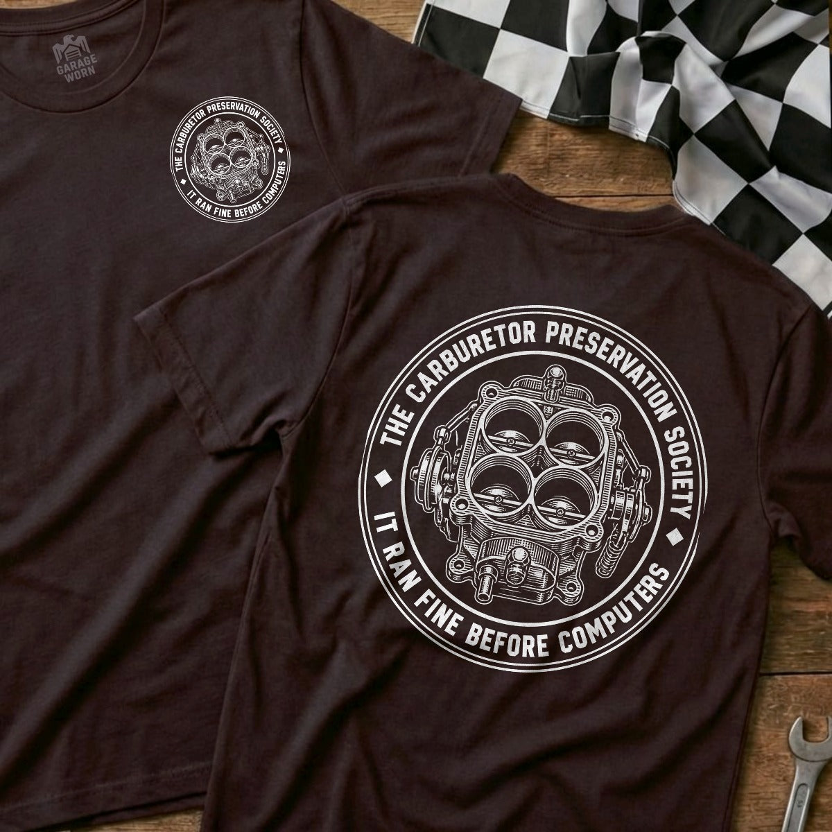 Choc Brown | Front & Back