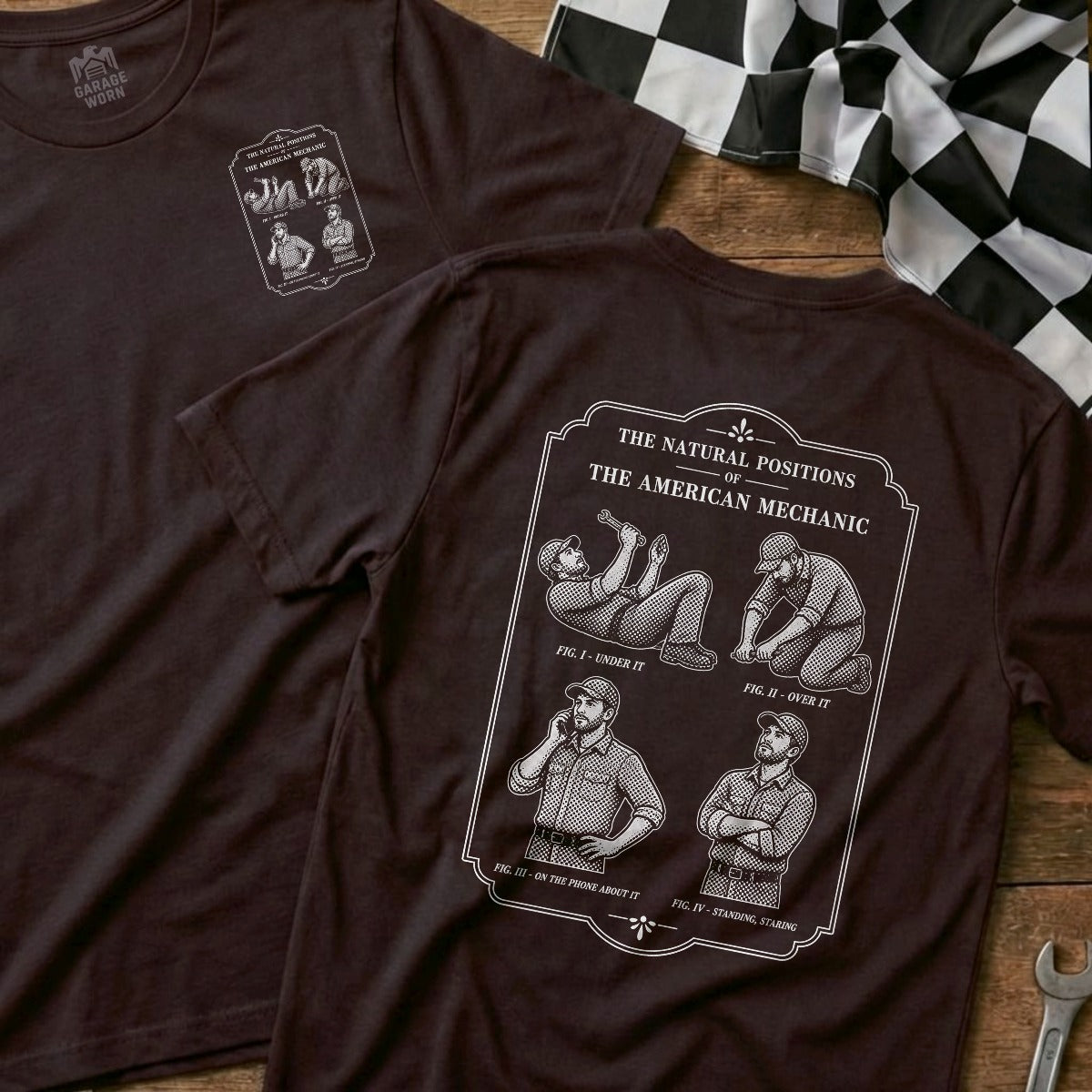 Choc Brown | Front & Back