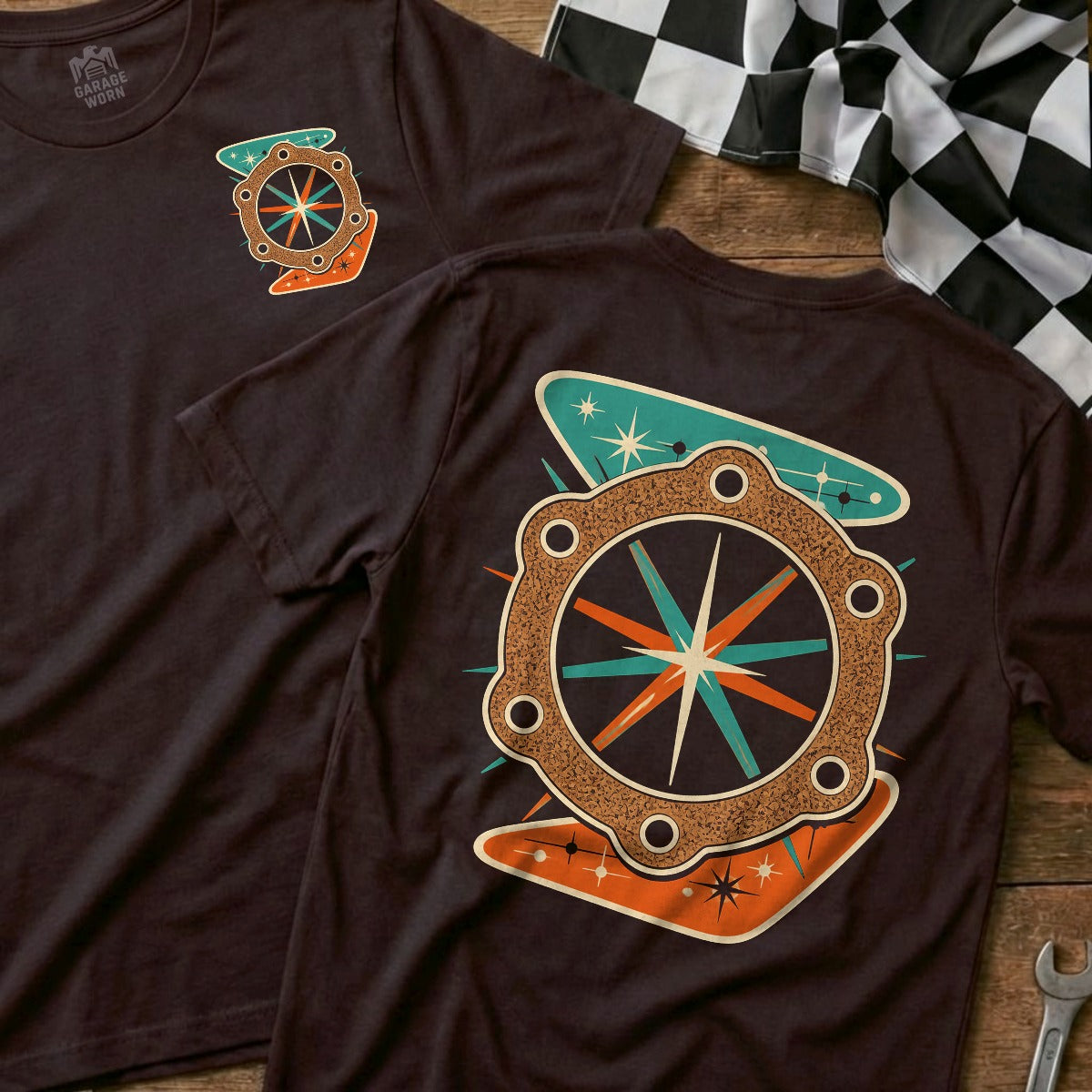 Choc Brown | Front & Back
