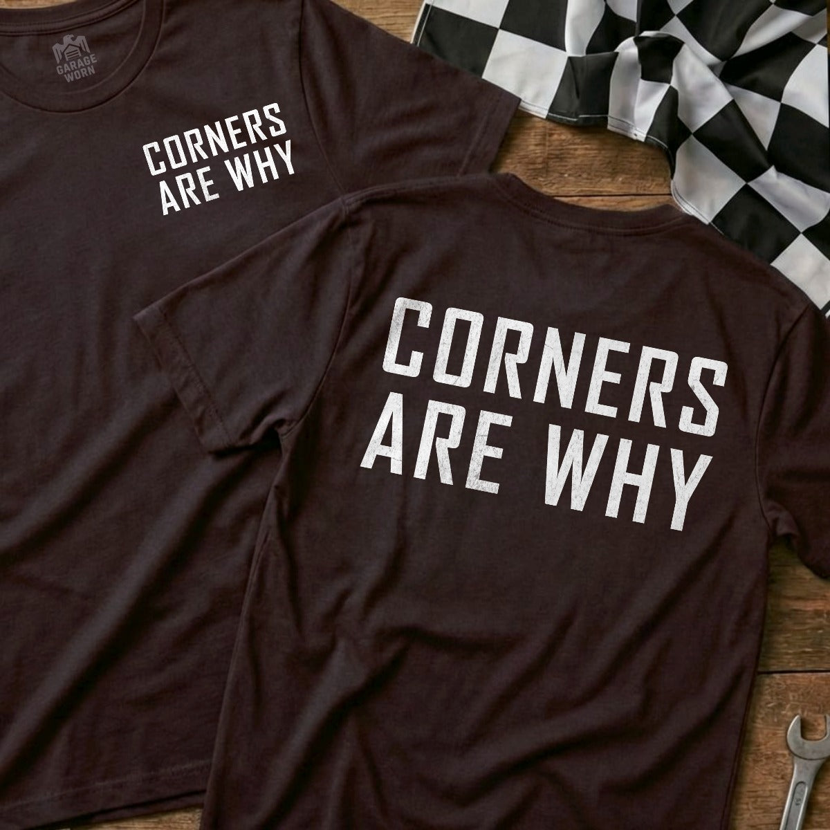 Choc Brown | Front & Back