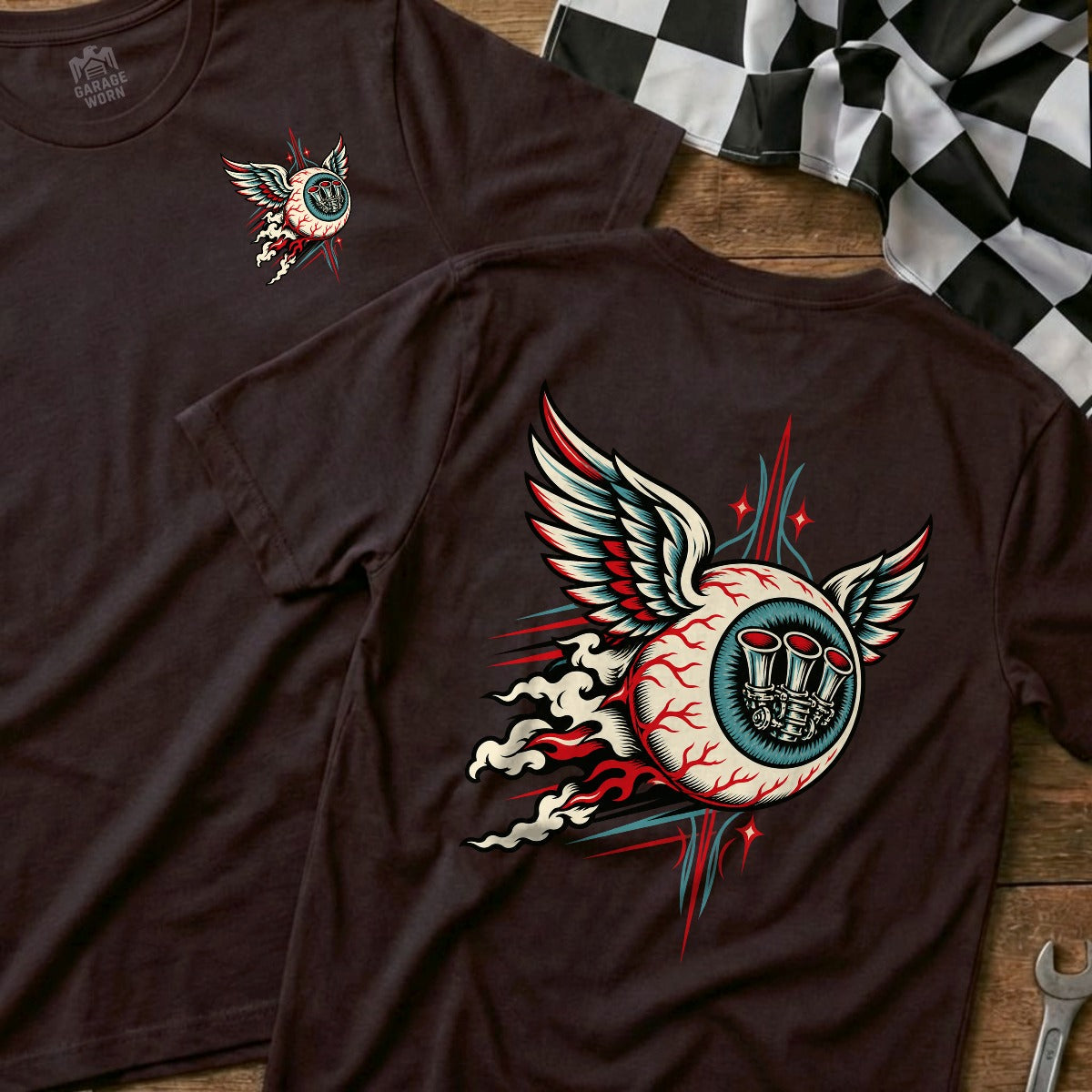 Choc Brown | Front & Back