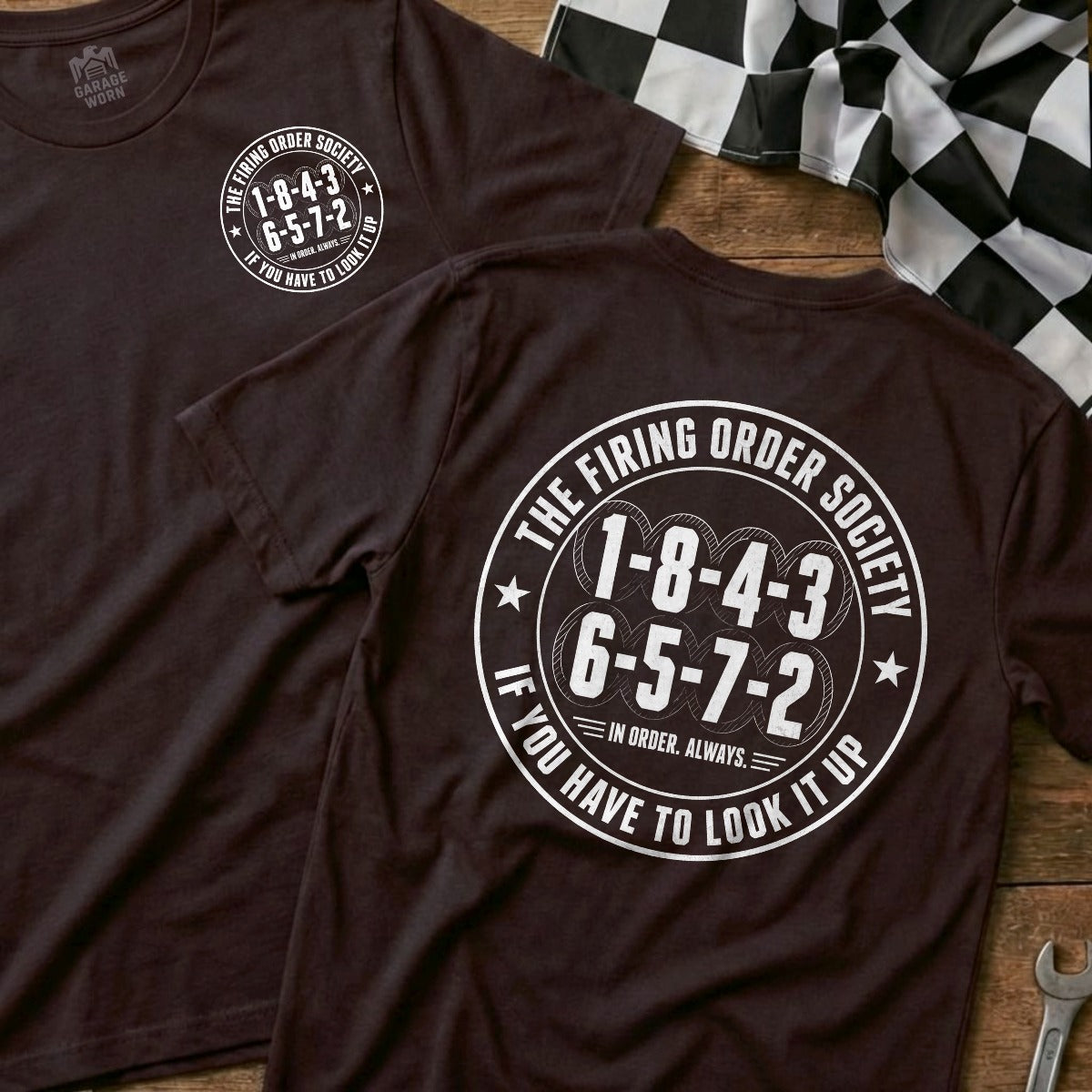 Choc Brown | Front & Back