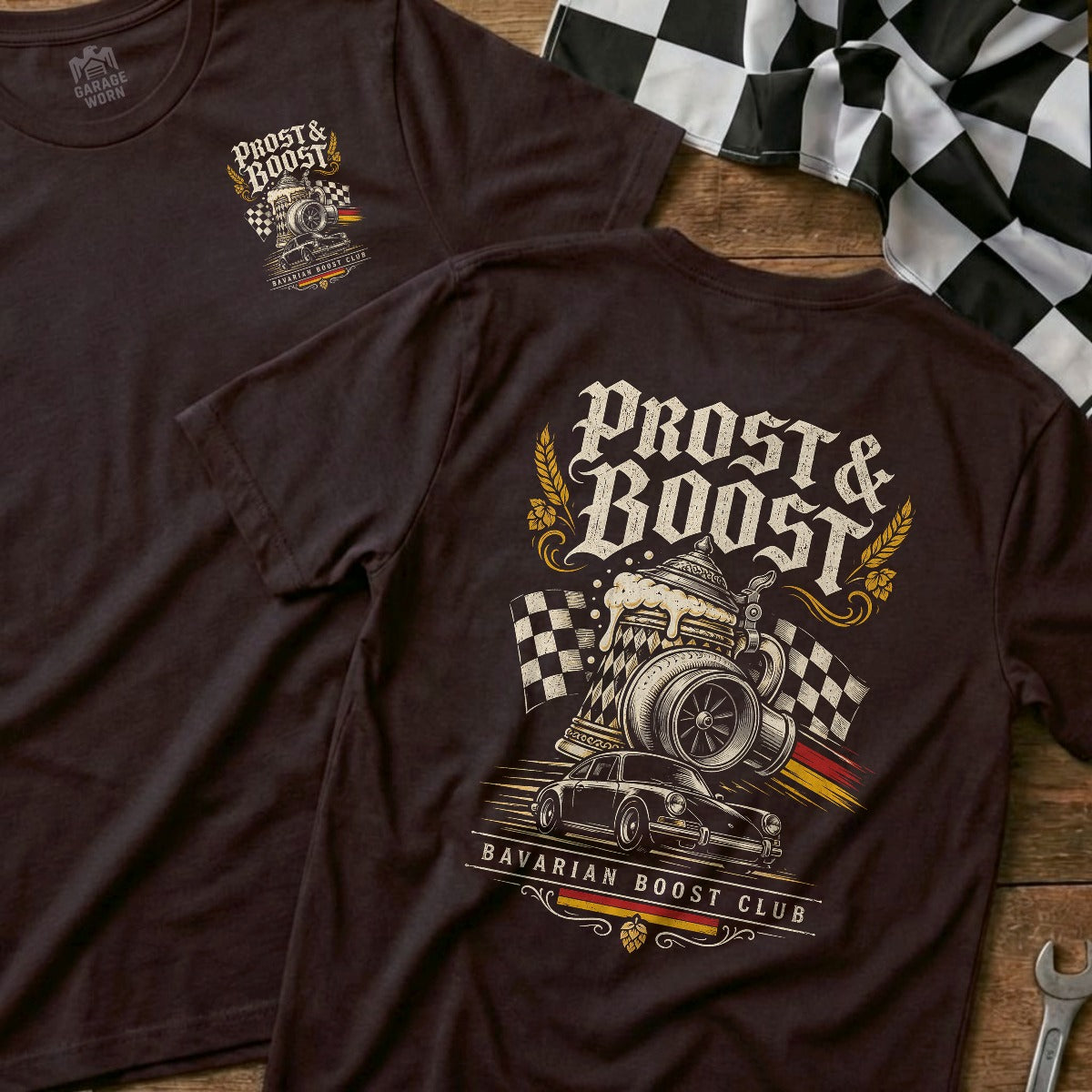 Choc Brown | Front & Back