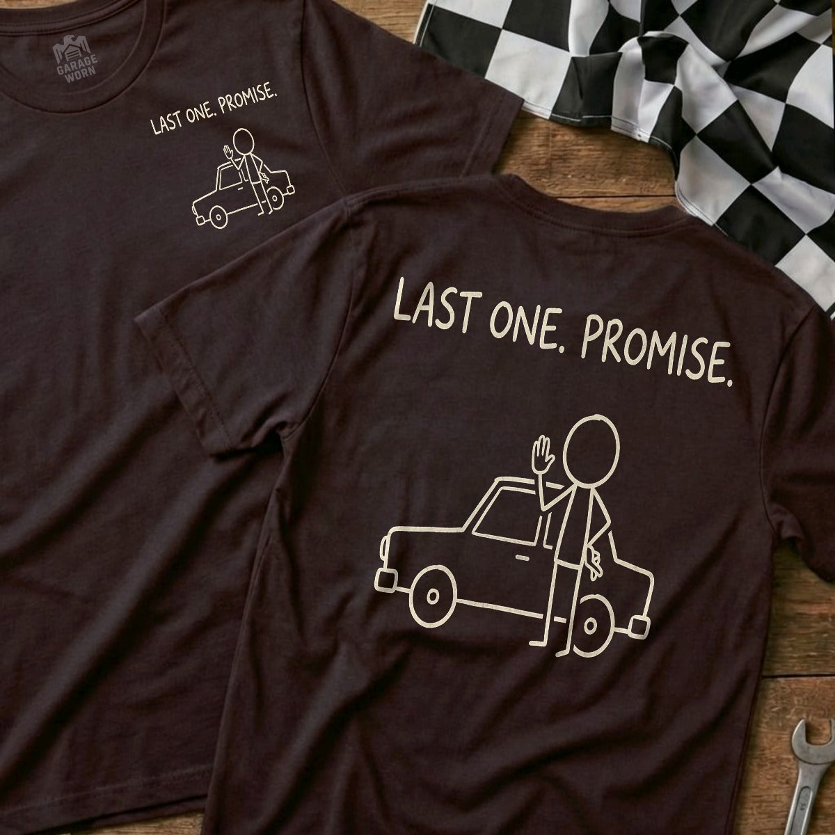 Choc Brown | Front & Back